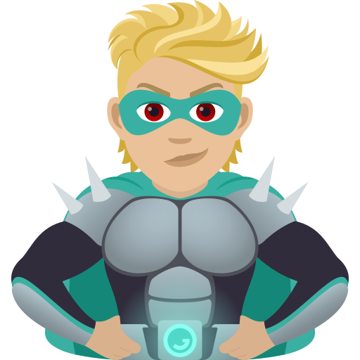 נבל על: גוון עור בהיר בינוני עבור JoyPixels 9.0