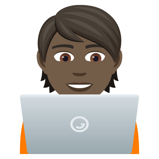 Tehnologie: tonul pielii închis pentru JoyPixels 9.0