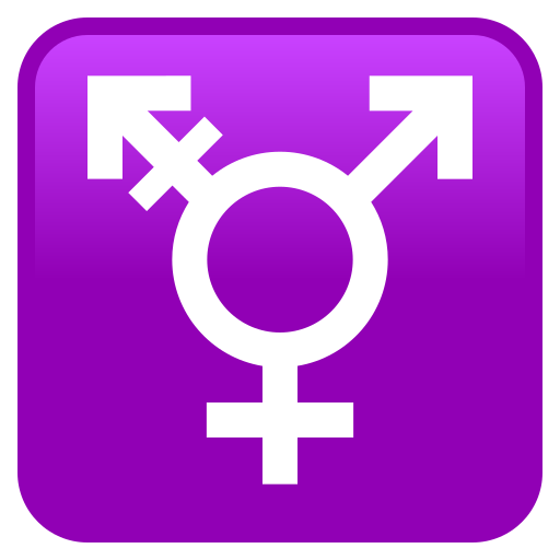 Biểu tượng chuyển giới cho JoyPixels 9.0