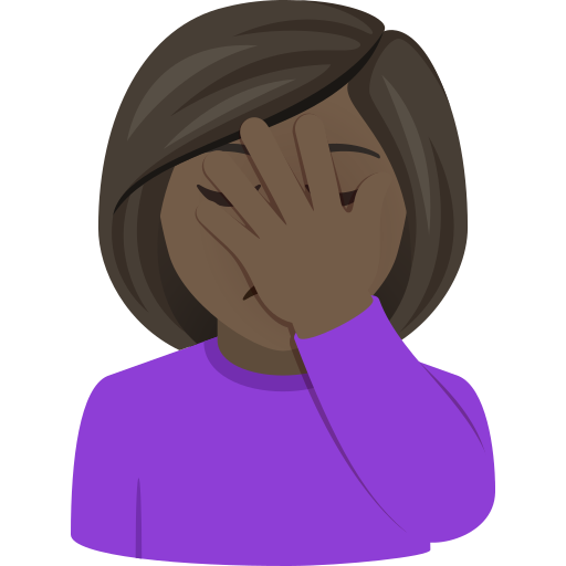 第女生捂脸: 较深肤色号为第JoyPixels 9.0号