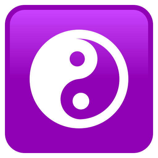 Yin Yang per JoyPixels 9.0