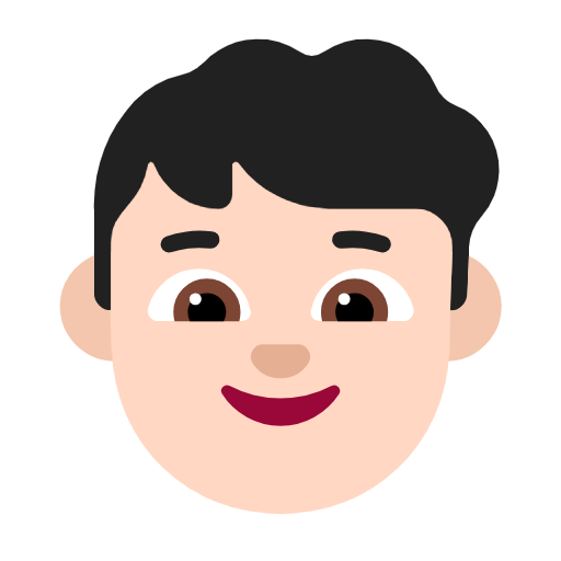 Chlapec: Světlý odstín pleti pro Microsoft Windows 11 23H2 June 2024 Update