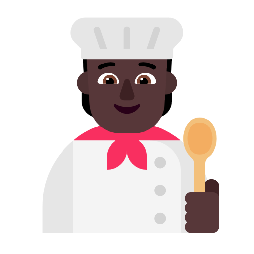 Cuisinier (Tous Genres): Peau Foncée pour Microsoft Windows 11 23H2 June 2024 Update