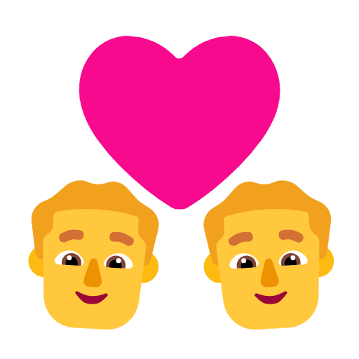 Casal Apaixonado: Homem, Homem para Microsoft Windows 11 23H2 June 2024 Update