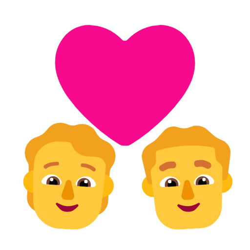 Cặp đôi có trái tim: Người, Đàn ông cho Microsoft Windows 11 23H2 June 2024 Update