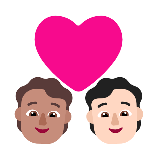 Casal Apaixonado: Pessoa, Pessoa, Pele Morena, Pele Clara para Microsoft Windows 11 23H2 June 2024 Update