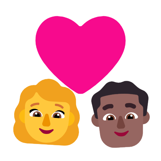 Parella Amb Cor - Dona: Sense To de Pell, Home: Pell Mitjà-Fscura per Microsoft Windows 11 23H2 June 2024 Update