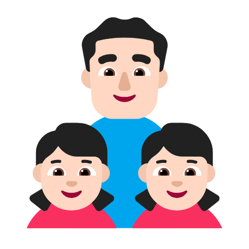 Οικογένεια - Άνδρας: Ανοιχτόχρωμος τόνος δέρματος, Κορίτσι: Ανοιχτός τόνος δέρματος, Κορίτσι: Ανοιχτός τόνος δέρματος για Microsoft Windows 11 23H2 June 2024 Update