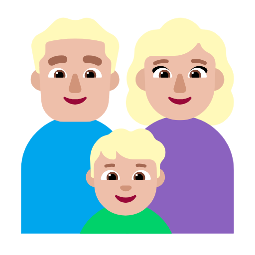 Οικογένεια - Άνδρας: Μεσαίου ανοιχτού τόνου δέρματος, Γυναίκα: Μεσαίου ανοιχτού τόνου δέρματος, Αγόρι: Μεσαίου ανοιχτού τόνου δέρματος για Microsoft Windows 11 23H2 June 2024 Update