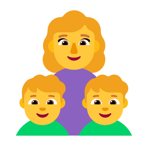 Rodina: Žena, chlapec, chlapec pro Microsoft Windows 11 23H2 June 2024 Update