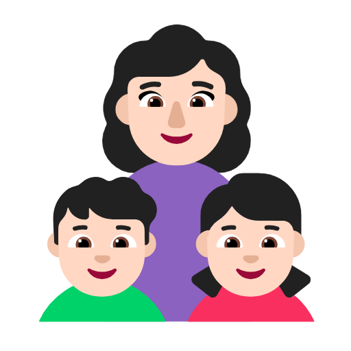 Οικογένεια - Γυναίκα: Ανοιχτόχρωμη επιδερμίδα, Αγόρι: Ανοιχτόχρωμη επιδερμίδα, Κορίτσι: Ανοιχτόχρωμη επιδερμίδα για Microsoft Windows 11 23H2 June 2024 Update