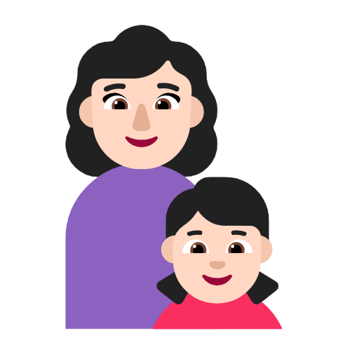 Οικογένεια - Γυναίκα: Ανοιχτόχρωμη επιδερμίδα, Κορίτσι: Ανοιχτόχρωμη επιδερμίδα για Microsoft Windows 11 23H2 June 2024 Update