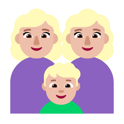 Οικογένεια - Γυναίκα: Μεσαίου ανοιχτού τόνου δέρματος, Γυναίκα: Μεσαίου ανοιχτού τόνου δέρματος, Αγόρι: Μεσαίου ανοιχτού τόνου δέρματος για Microsoft Windows 11 23H2 June 2024 Update