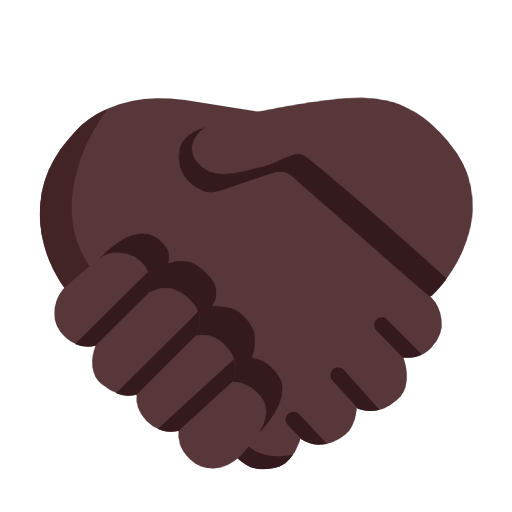 Χειραψία: σκούρος τόνος δέρματος για Microsoft Windows 11 23H2 June 2024 Update