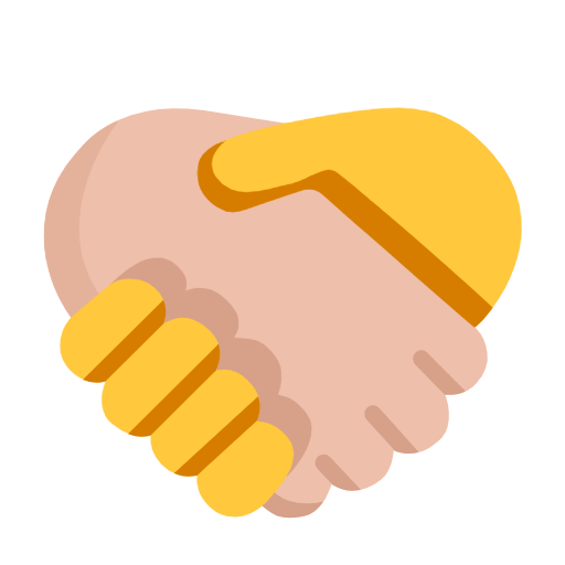 Χειραψία: Μεσαίου ανοιχτού τόνου δέρματος, χωρίς τόνο δέρματος για Microsoft Windows 11 23H2 June 2024 Update