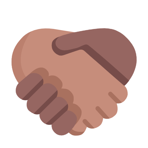 Podání ruky: Střední odstín pleti, Středně tmavý odstín pleti pro Microsoft Windows 11 23H2 June 2024 Update