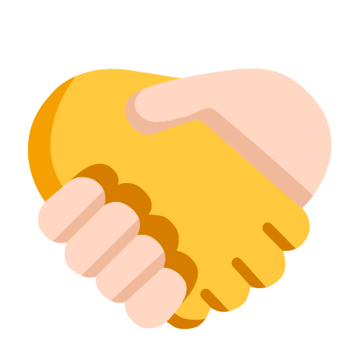 Handshake: Žádný tón pleti, světlý tón pleti pro Microsoft Windows 11 23H2 June 2024 Update