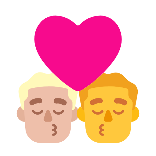 Öpücük - Erkek: Orta-Açık Cilt Tonu, Erkek: Cilt Tonu Yok için Microsoft Windows 11 23H2 June 2024 Update