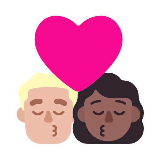 Φιλί - Άνδρας: Μεσαίου-ανοιχτός τόνος δέρματος, Γυναίκα: Μεσαίος-σκούρος τόνος δέρματος για Microsoft Windows 11 23H2 June 2024 Update