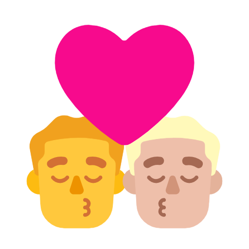 Öpücük - Erkek: Cilt Tonu Yok, Erkek: Orta-Açık Cilt Tonu için Microsoft Windows 11 23H2 June 2024 Update