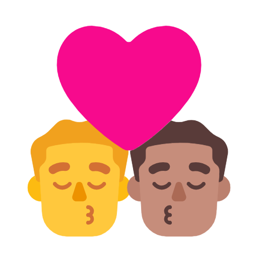 Baiser - Homme : Aucun teint, Homme : Teint moyen pour Microsoft Windows 11 23H2 June 2024 Update