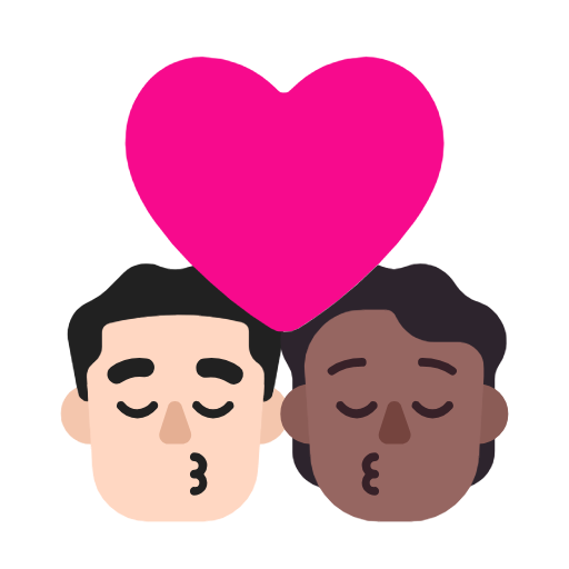 Φιλί: Άνδρας, Πρόσωπο, Ανοιχτός τόνος επιδερμίδας, Μεσαίος-Σκούρος τόνος επιδερμίδας για Microsoft Windows 11 23H2 June 2024 Update