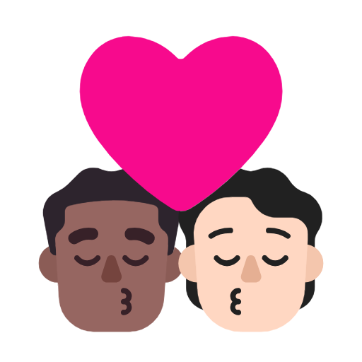 Φιλί: Άνδρας, Πρόσωπο, Μεσαίος-Σκούρος Τόνος Δέρματος, Ανοιχτός τόνος Επιδερμίδας για Microsoft Windows 11 23H2 June 2024 Update