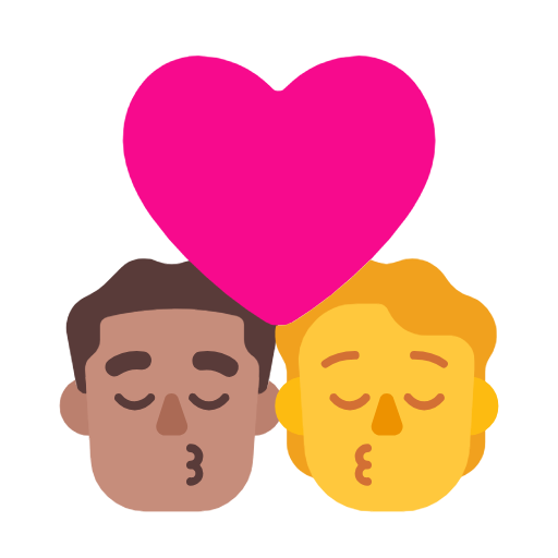 Φιλί: Άνδρας, Πρόσωπο, Μέτριος τόνος δέρματος, Χωρίς τόνο δέρματος για Microsoft Windows 11 23H2 June 2024 Update