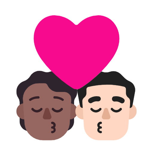 Polibek: Osoba, Muž, Středně tmavý odstín pleti, Světlý tón pleti pro Microsoft Windows 11 23H2 June 2024 Update