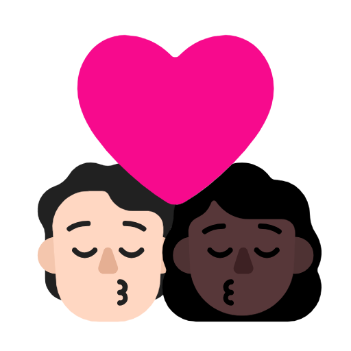 Φιλί: Πρόσωπο, Γυναίκα, Ανοιχτόχρωμος τόνος δέρματος, Σκούρο Δέρμα για Microsoft Windows 11 23H2 June 2024 Update