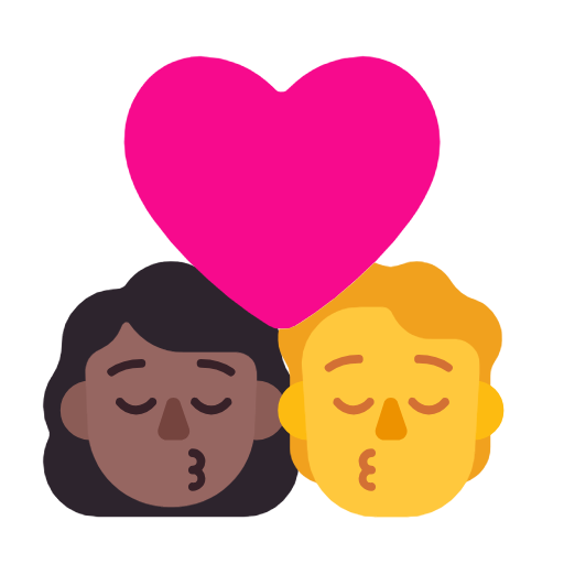 Polibek: Žena, Osoba, Středně tmavý odstín pleti, Bez tónu pleti pro Microsoft Windows 11 23H2 June 2024 Update