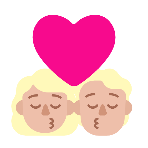 Φιλί: Γυναίκα, Πρόσωπο, Μεσαίου Ανοιχτού τόνου Επιδερμίδας για Microsoft Windows 11 23H2 June 2024 Update