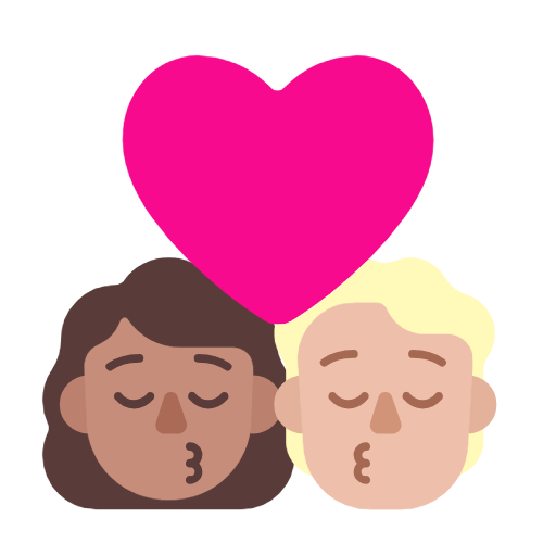 Φιλί: Γυναίκα, Πρόσωπο, Μεσαίου τόνου Επιδερμίδας, Μεσαίου-Ανοικτού τόνου δέρματος για Microsoft Windows 11 23H2 June 2024 Update