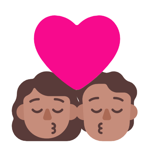 Φιλί: Γυναίκα, Πρόσωπο, Μεσαίος τόνος δέρματος για Microsoft Windows 11 23H2 June 2024 Update