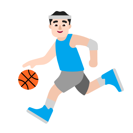 Pria memantulkan bola: warna kulit cerah untuk Microsoft Windows 11 23H2 June 2024 Update