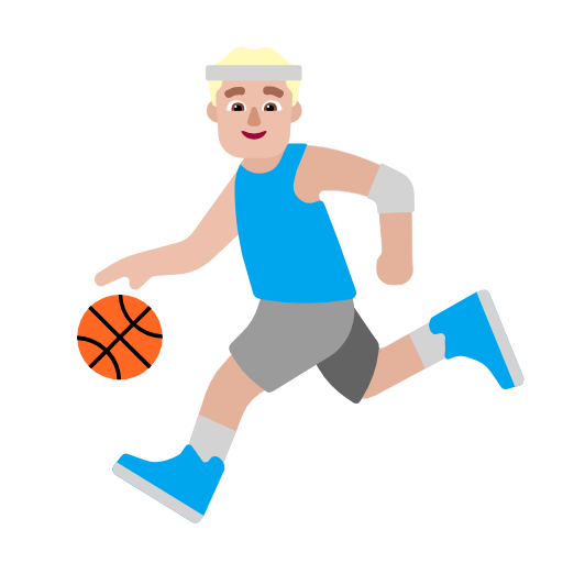 Pria memantulkan bola: warna kulit cerah-sedang untuk Microsoft Windows 11 23H2 June 2024 Update