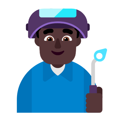 Ouvrier: Peau Foncée pour Microsoft Windows 11 23H2 June 2024 Update