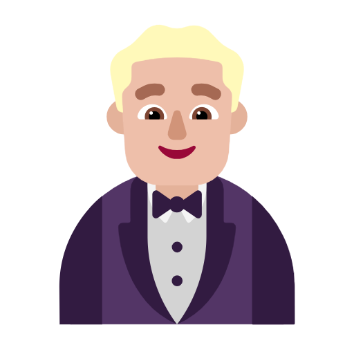 Mies smokissa: keskivaalea ihonväri varten Microsoft Windows 11 23H2 June 2024 Update