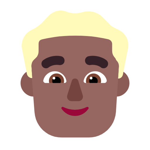 Άντρας: μεσαίος-σκούρος τόνος δέρματος, ξανθά μαλλιά για Microsoft Windows 11 23H2 June 2024 Update