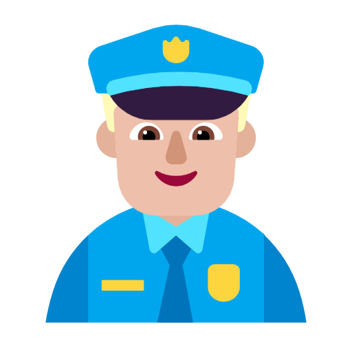 Policier: Peau Moyennement Claire pour Microsoft Windows 11 23H2 June 2024 Update