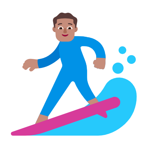 第男生冲浪: 中等肤色号为第Microsoft Windows 11 23H2 June 2024 Update号