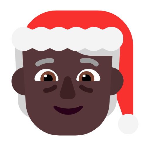 Mx Claus: tumma ihonväri varten Microsoft Windows 11 23H2 June 2024 Update