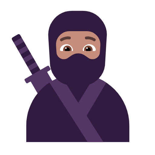 Ninja: Tono mediu al pielii pentru Microsoft Windows 11 23H2 June 2024 Update