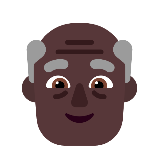 Homem Idoso: Pele Escura para Microsoft Windows 11 23H2 June 2024 Update