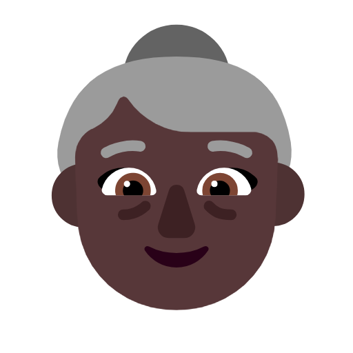 Wanita tua: ton kulit gelap untuk Microsoft Windows 11 23H2 June 2024 Update