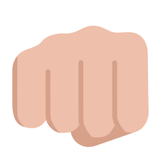 Stotende vuist: lichtgetinte huidskleur voor Microsoft Windows 11 23H2 June 2024 Update