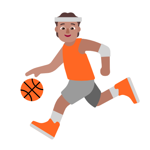 Persoana care aruncă mingea: ton mediu al pielii pentru Microsoft Windows 11 23H2 June 2024 Update