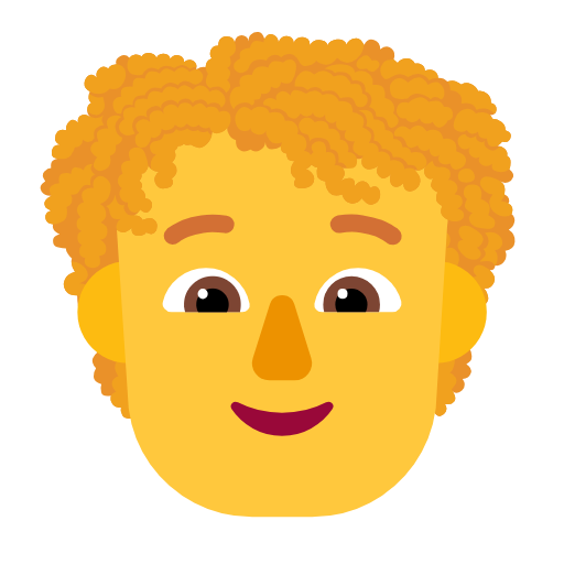 Osoba: Kudrnaté vlasy pro Microsoft Windows 11 23H2 June 2024 Update