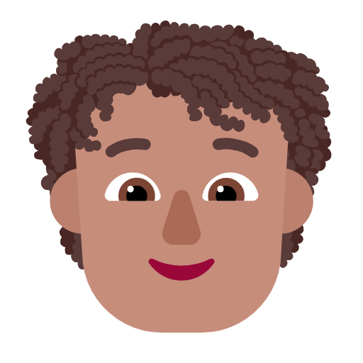 Dewasa: ton kulit sederhana dan rambut kerinting untuk Microsoft Windows 11 23H2 June 2024 Update