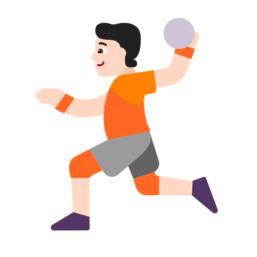 Persona Che Gioca A Pallamano: Carnagione Chiara per Microsoft Windows 11 23H2 June 2024 Update